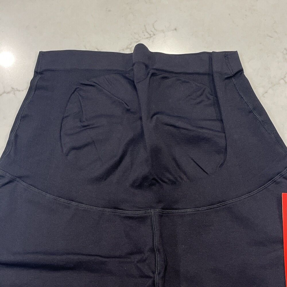 Good American NEW Maternity Seamless Leggings GP0230 BLACK Size 4/5 (XL/2XL) - Picture 8 of 13